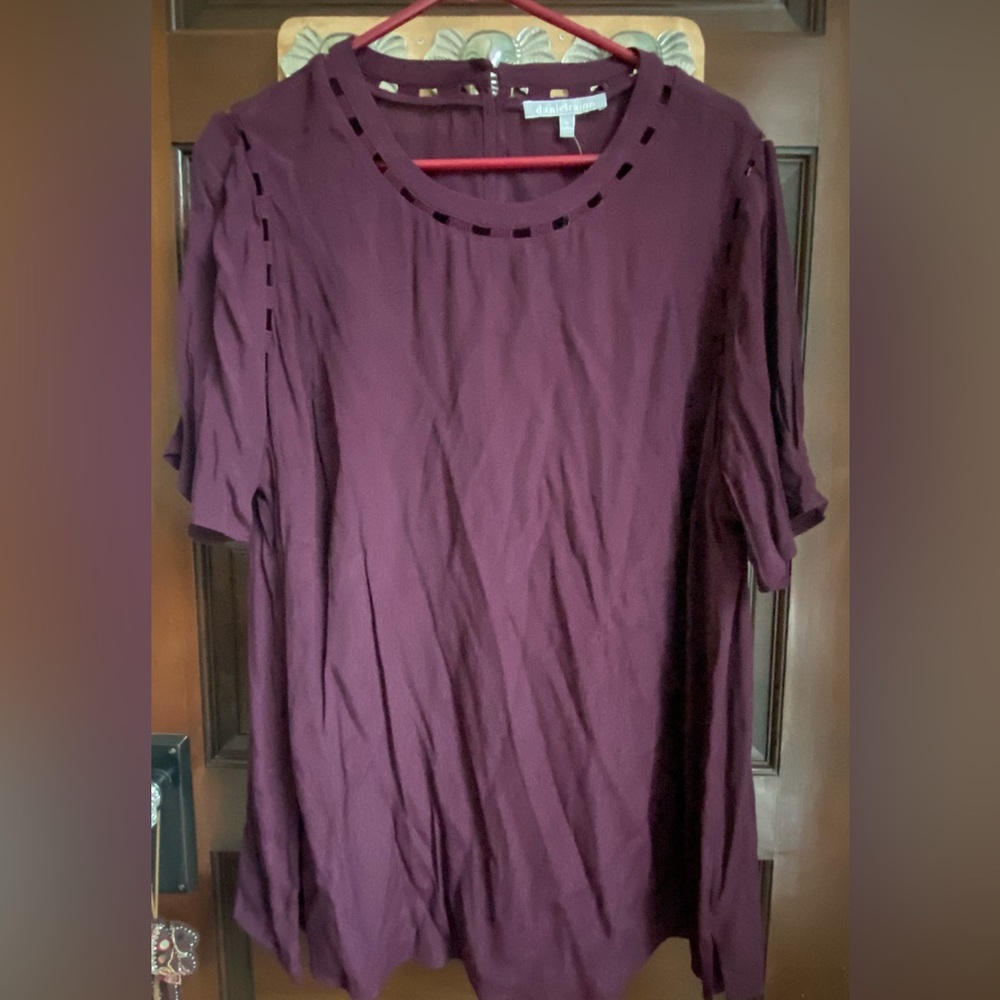 NWT Daniel Rainn Anthropologie women’s plus top